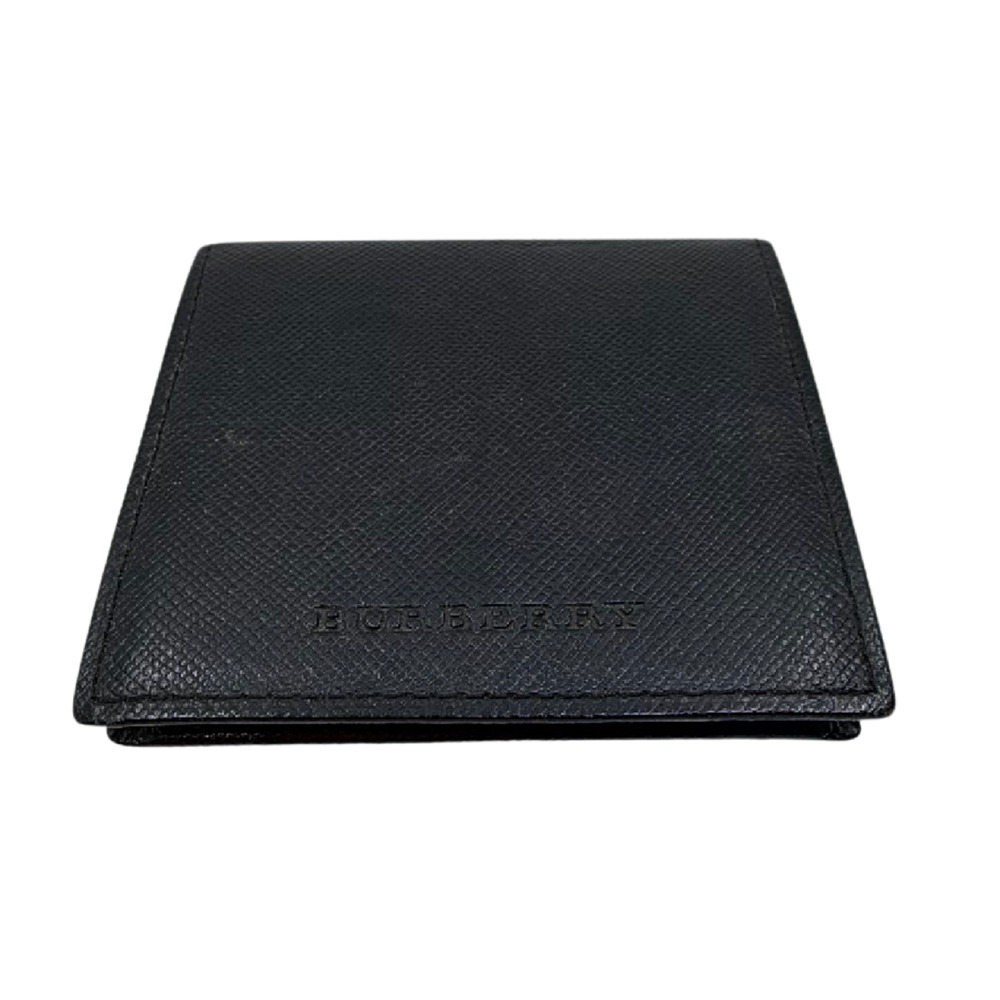 Burberry Black Saffiano Leather Coin Case